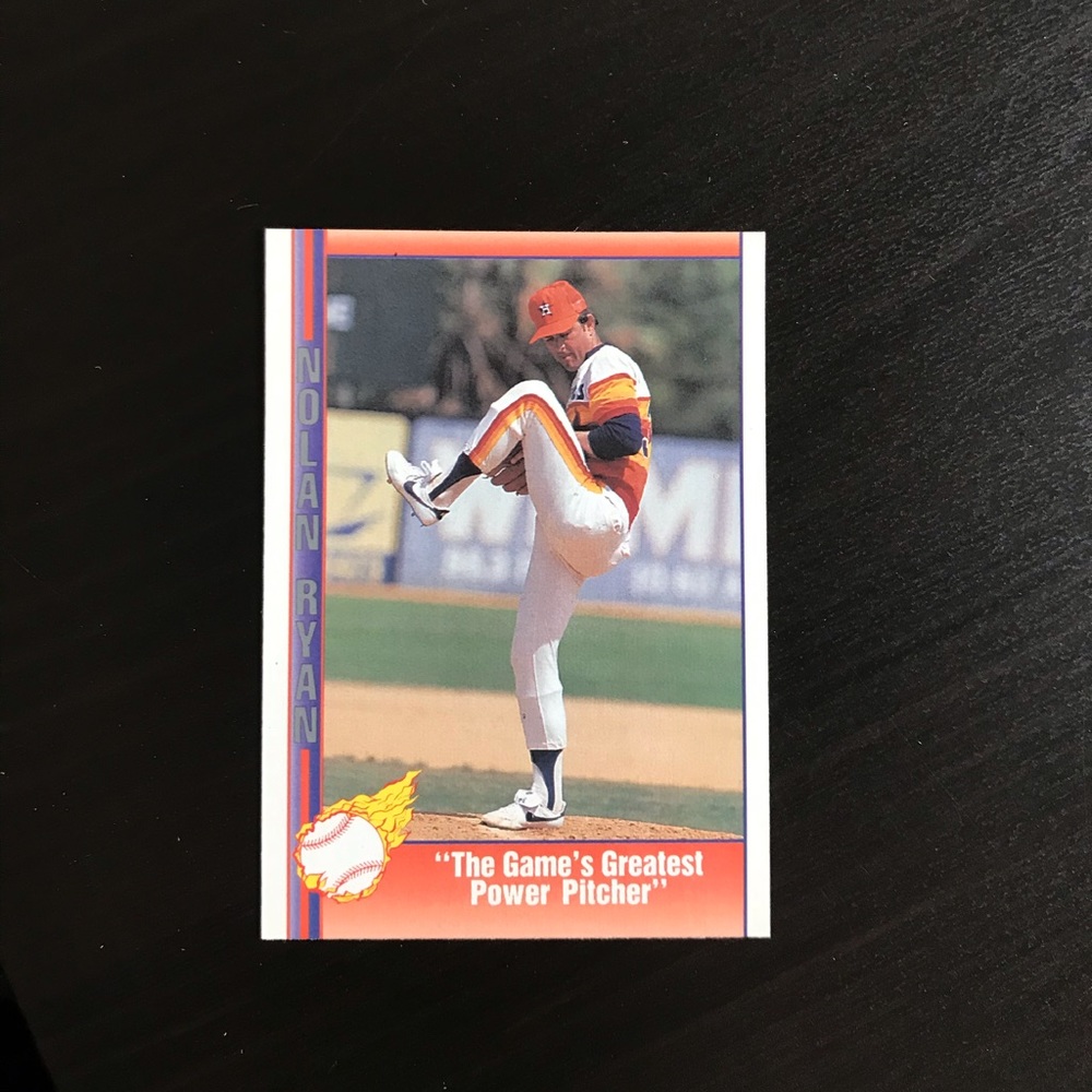 Nolan Ryan Baseball Card